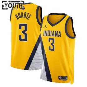 NBA Indiana Pacers Trikot Chris Duarte 3 Jordan 2022-23 Statement Edition Navy Swingman - Kinder